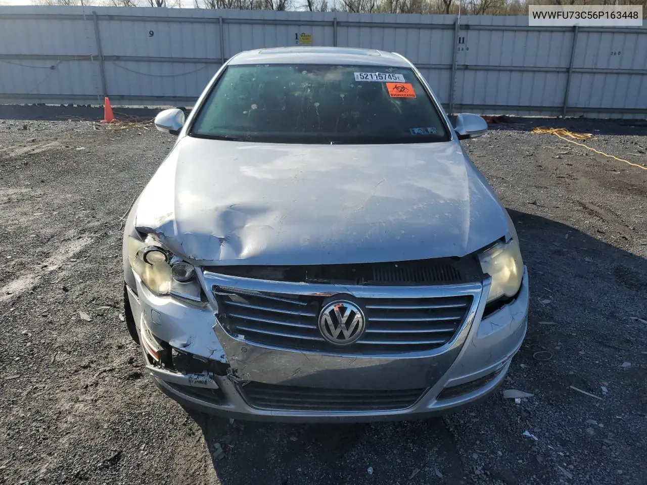 2006 Volkswagen Passat 3.6L 4Motion Luxury VIN: WVWFU73C56P163448 Lot: 52115745