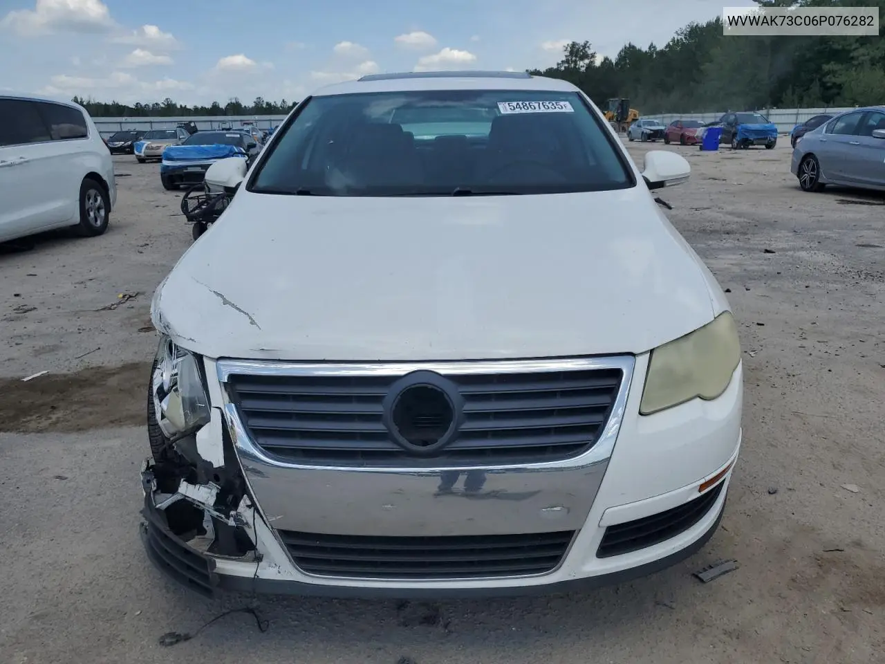 2006 Volkswagen Passat 2.0T VIN: WVWAK73C06P076282 Lot: 54867635