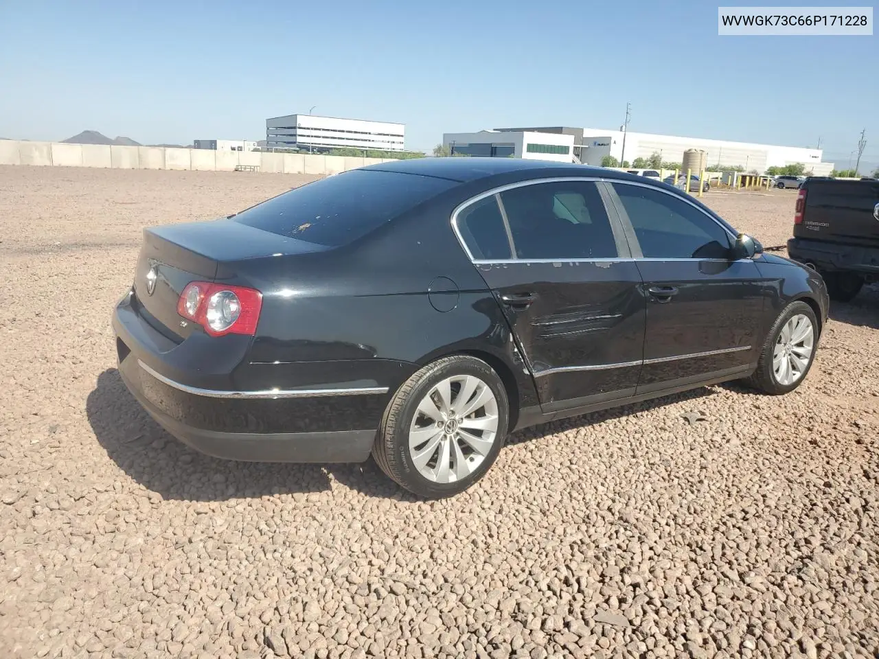 2006 Volkswagen Passat 2.0T VIN: WVWGK73C66P171228 Lot: 60187735