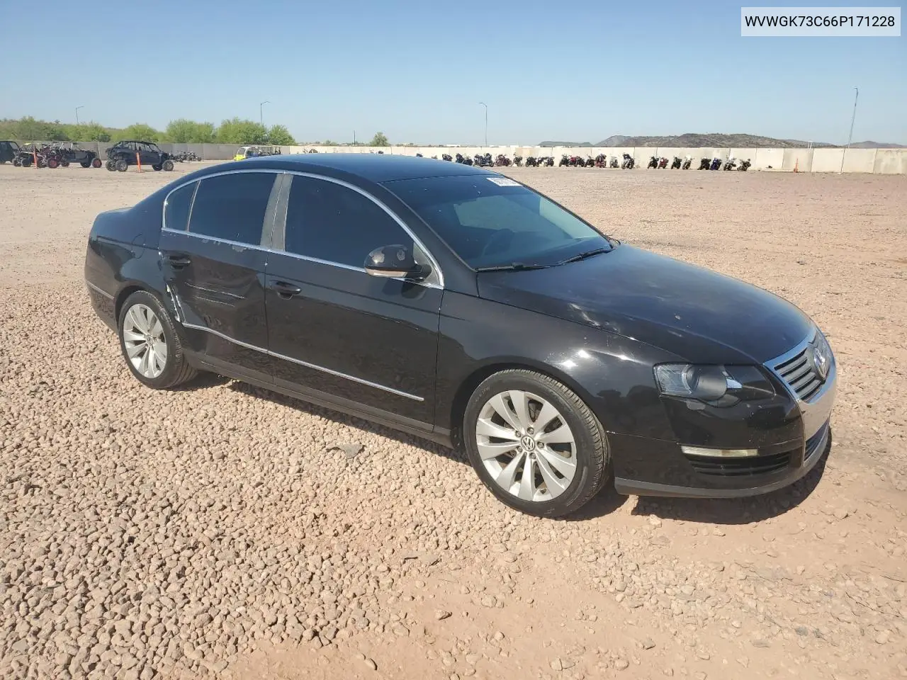 2006 Volkswagen Passat 2.0T VIN: WVWGK73C66P171228 Lot: 60187735
