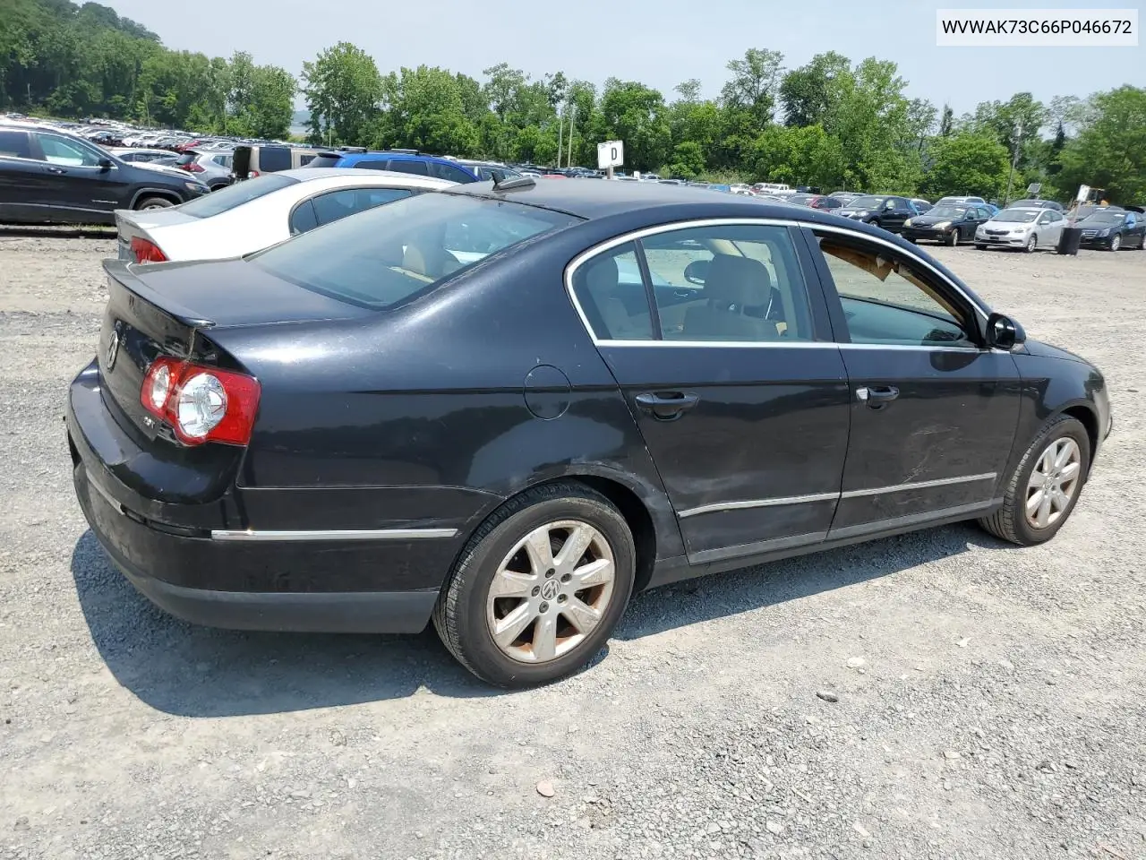 2006 Volkswagen Passat 2.0T VIN: WVWAK73C66P046672 Lot: 60888045