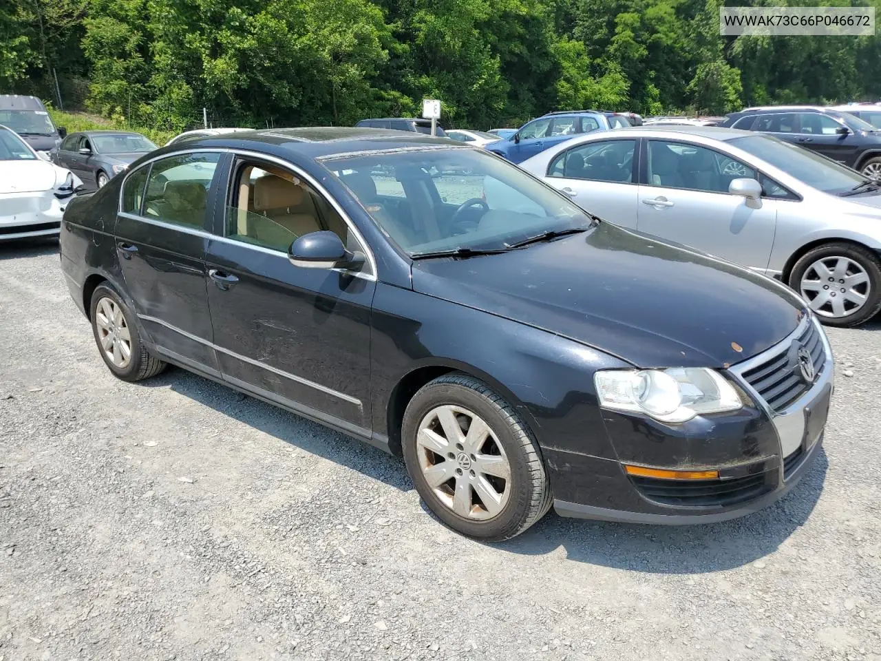 2006 Volkswagen Passat 2.0T VIN: WVWAK73C66P046672 Lot: 60888045