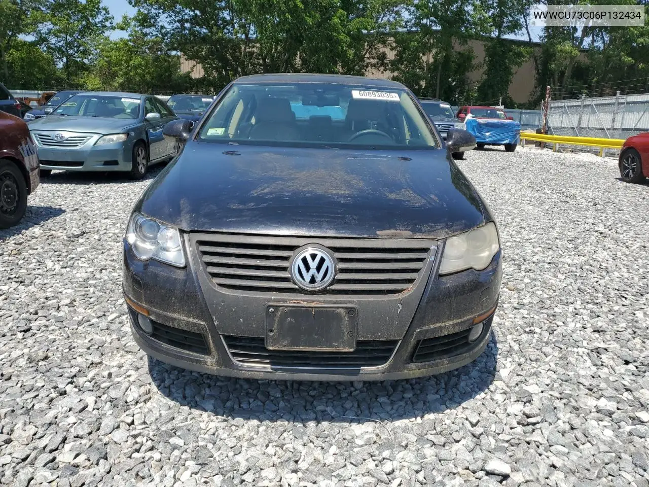 2006 Volkswagen Passat 3.6L Sport VIN: WVWCU73C06P132434 Lot: 60893035