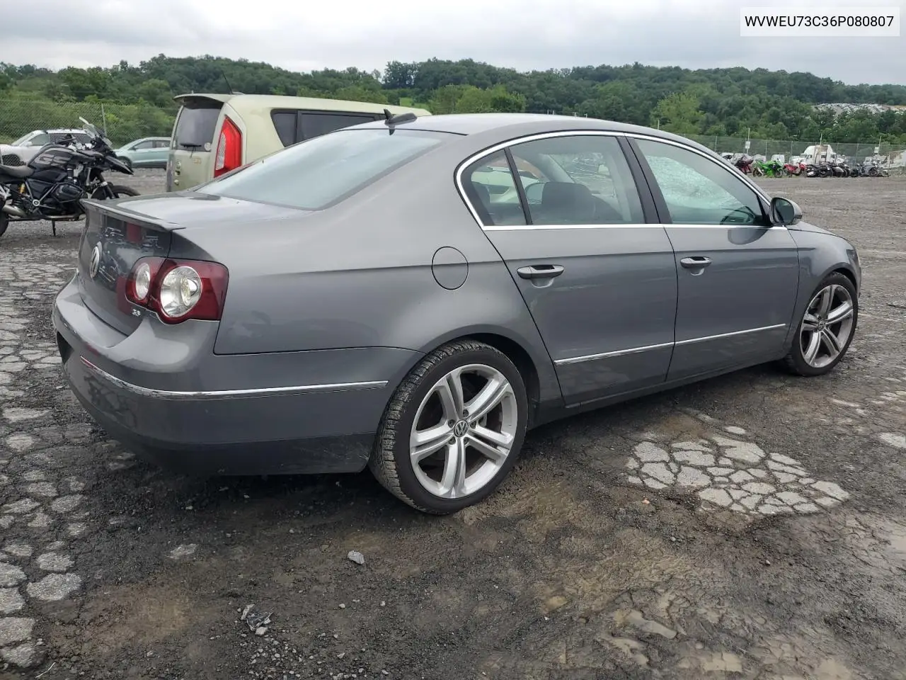 2006 Volkswagen Passat 3.6L Luxury VIN: WVWEU73C36P080807 Lot: 61344235