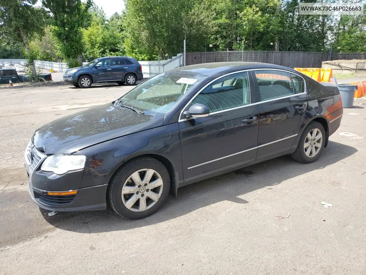 2006 Volkswagen Passat 2.0T VIN: WVWAK73C46P026663 Lot: 61498515