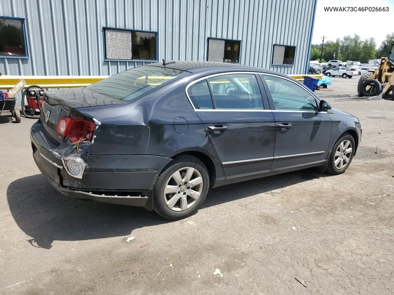2006 Volkswagen Passat 2.0T VIN: WVWAK73C46P026663 Lot: 61498515