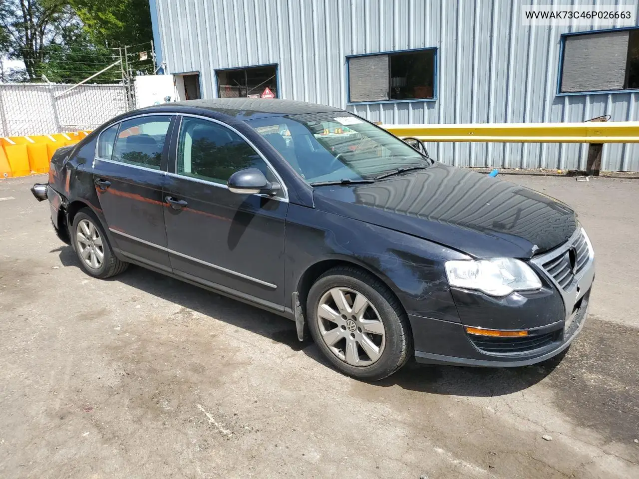 2006 Volkswagen Passat 2.0T VIN: WVWAK73C46P026663 Lot: 61498515