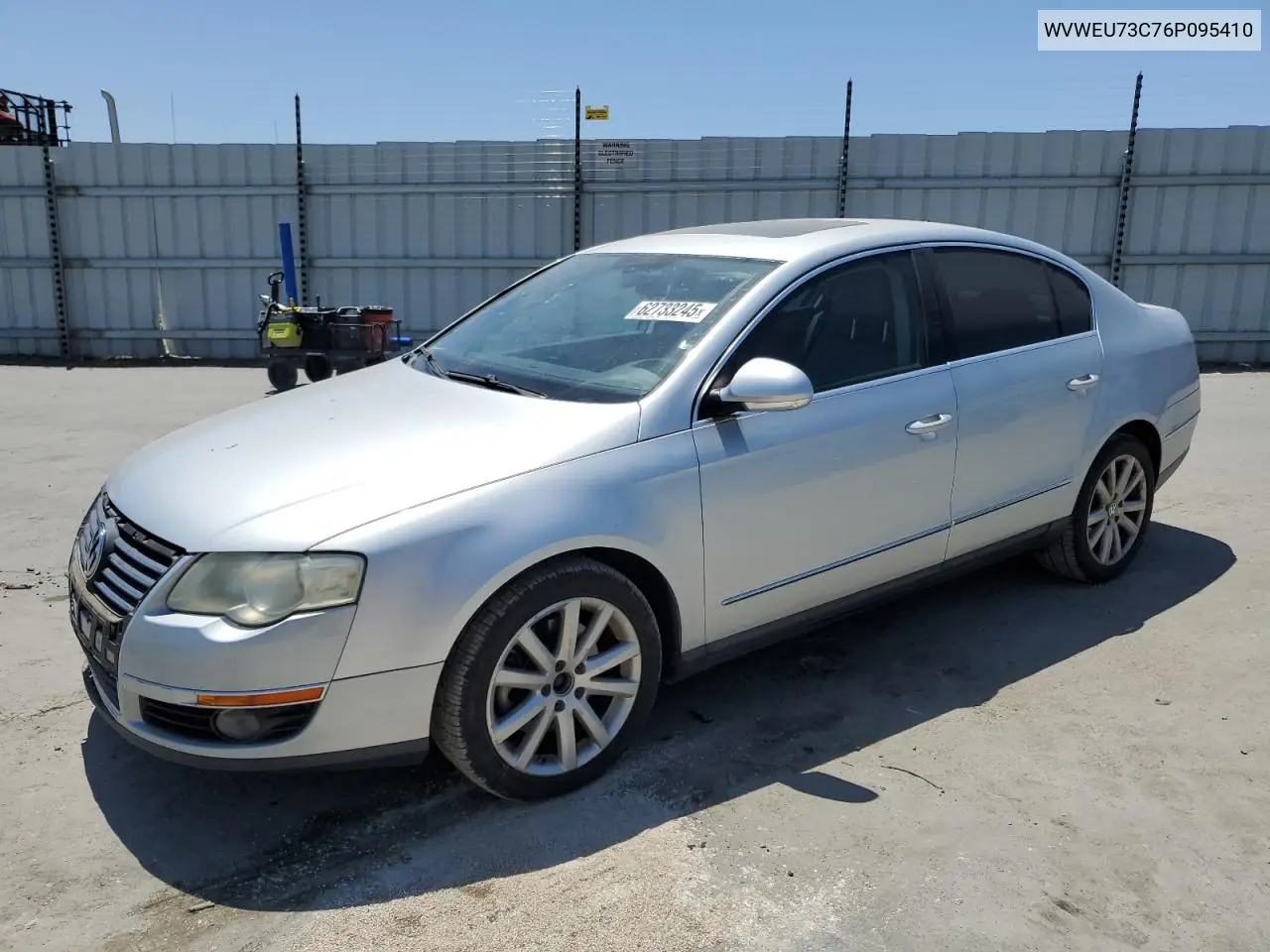 2006 Volkswagen Passat 3.6L Luxury VIN: WVWEU73C76P095410 Lot: 62733245