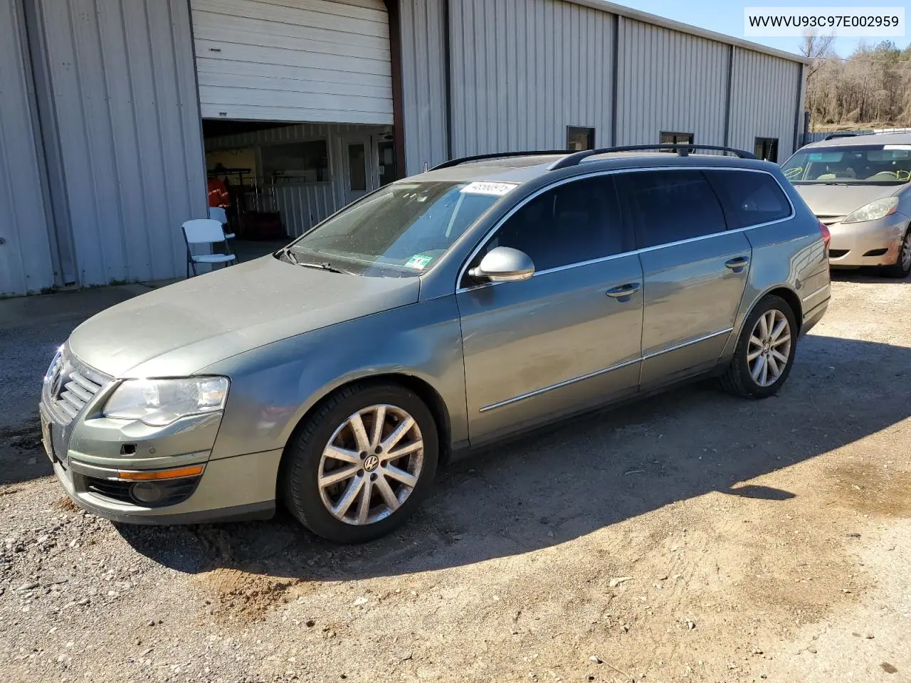 2007 Volkswagen Passat 3.6L 4Motion Wagon Luxury VIN: WVWVU93C97E002959 Lot: 48560915