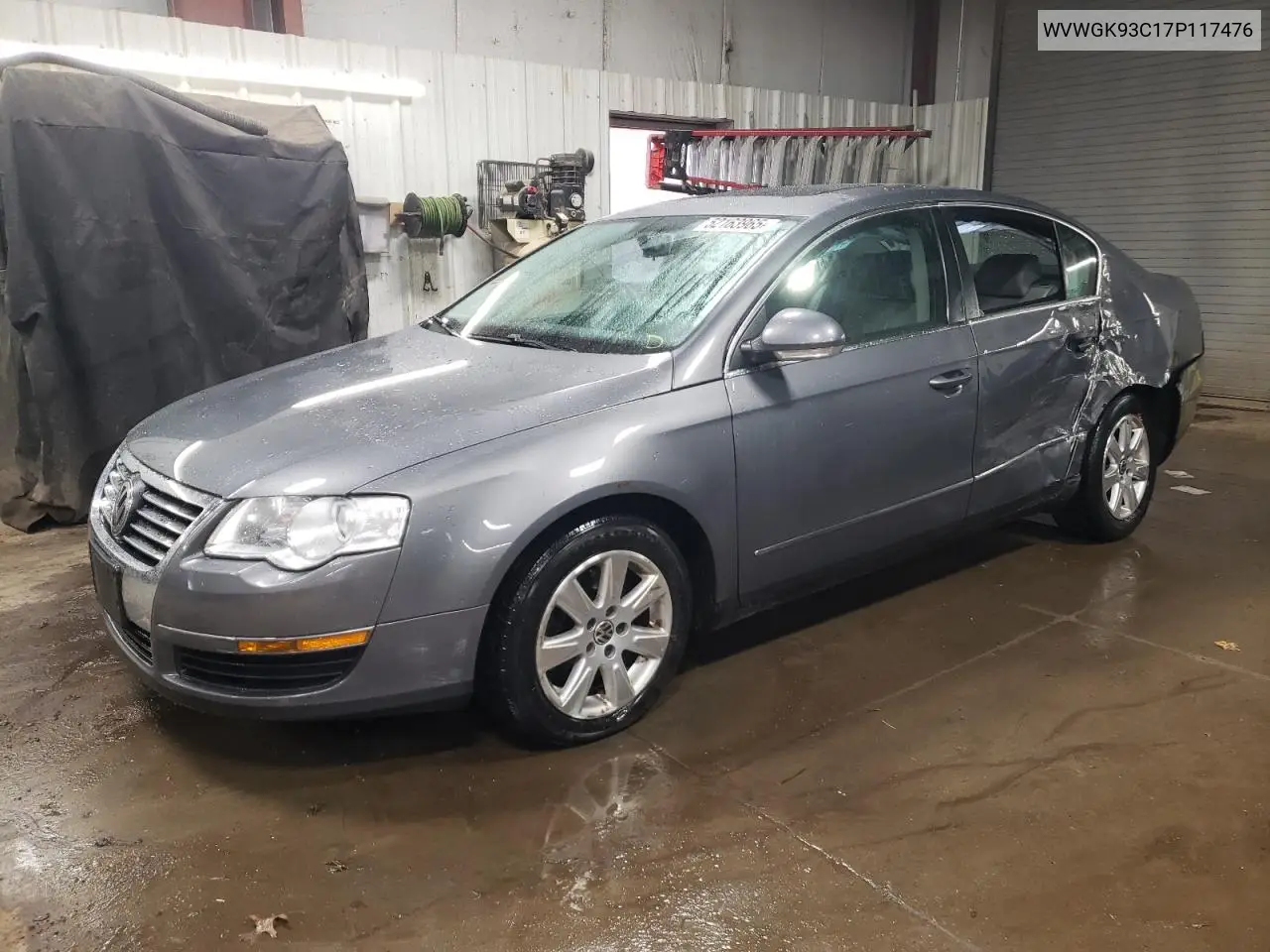 2007 Volkswagen Passat 2.0T VIN: WVWGK93C17P117476 Lot: 52163965