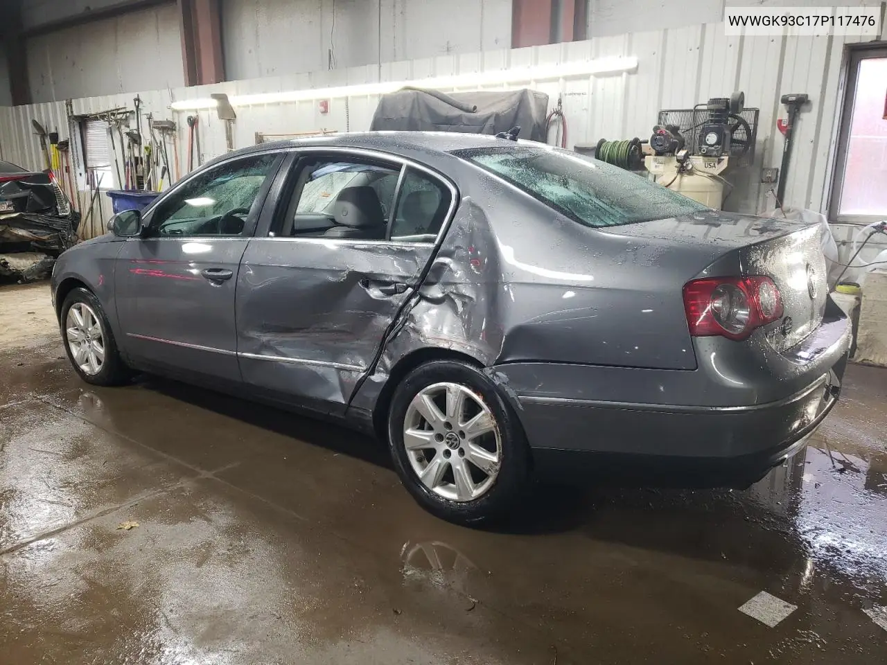 2007 Volkswagen Passat 2.0T VIN: WVWGK93C17P117476 Lot: 52163965