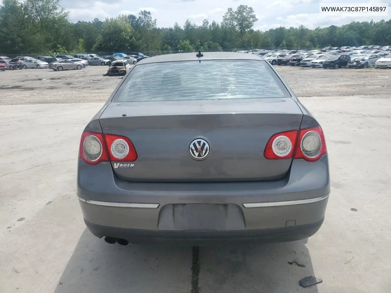 2007 Volkswagen Passat 2.0T VIN: WVWAK73C87P145897 Lot: 54625075