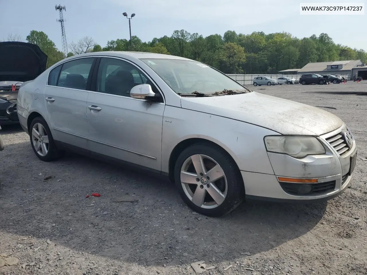 2007 Volkswagen Passat 2.0T VIN: WVWAK73C97P147237 Lot: 54818455