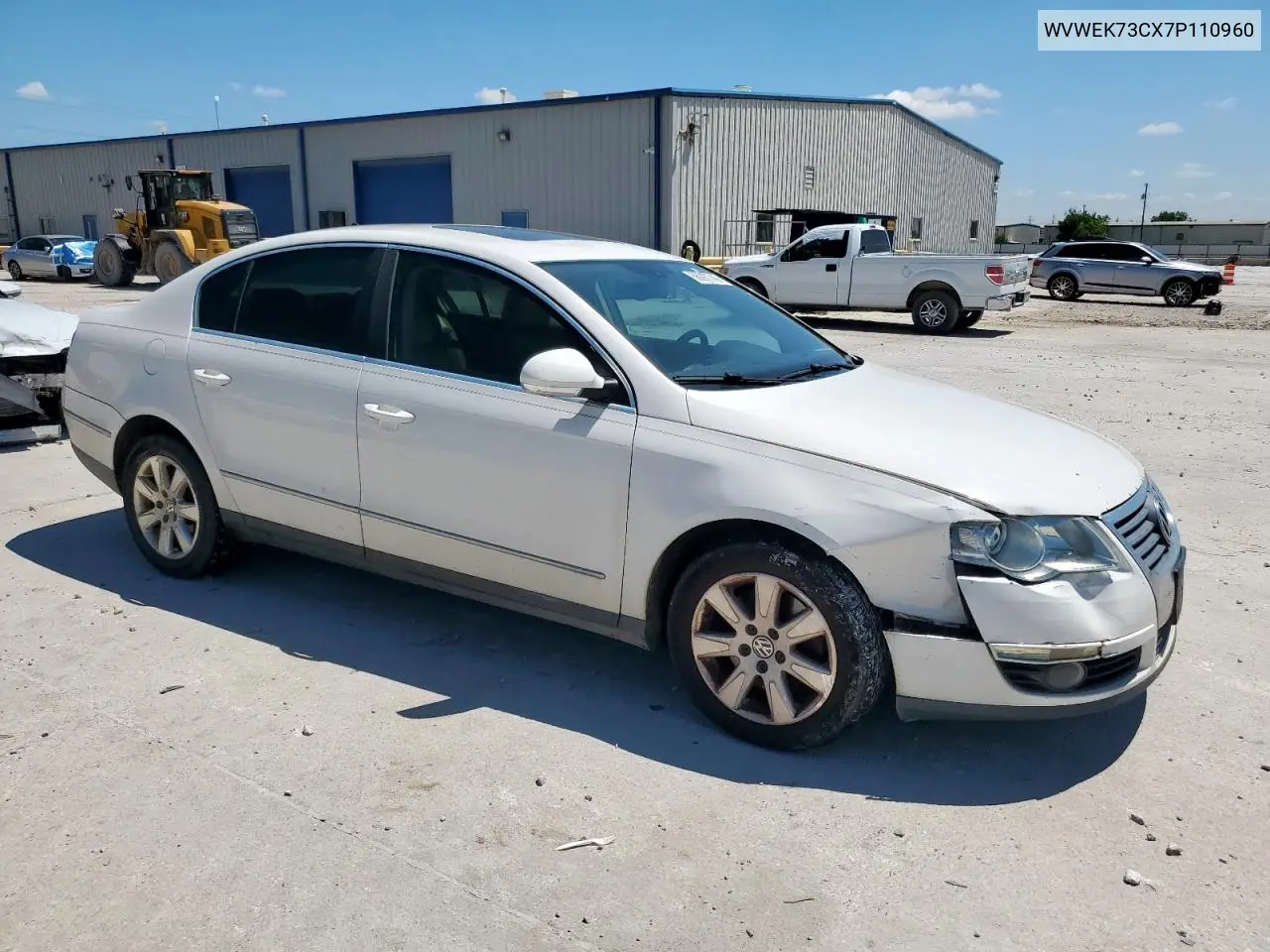 2007 Volkswagen Passat 2.0T Luxury Leather VIN: WVWEK73CX7P110960 Lot: 56097745