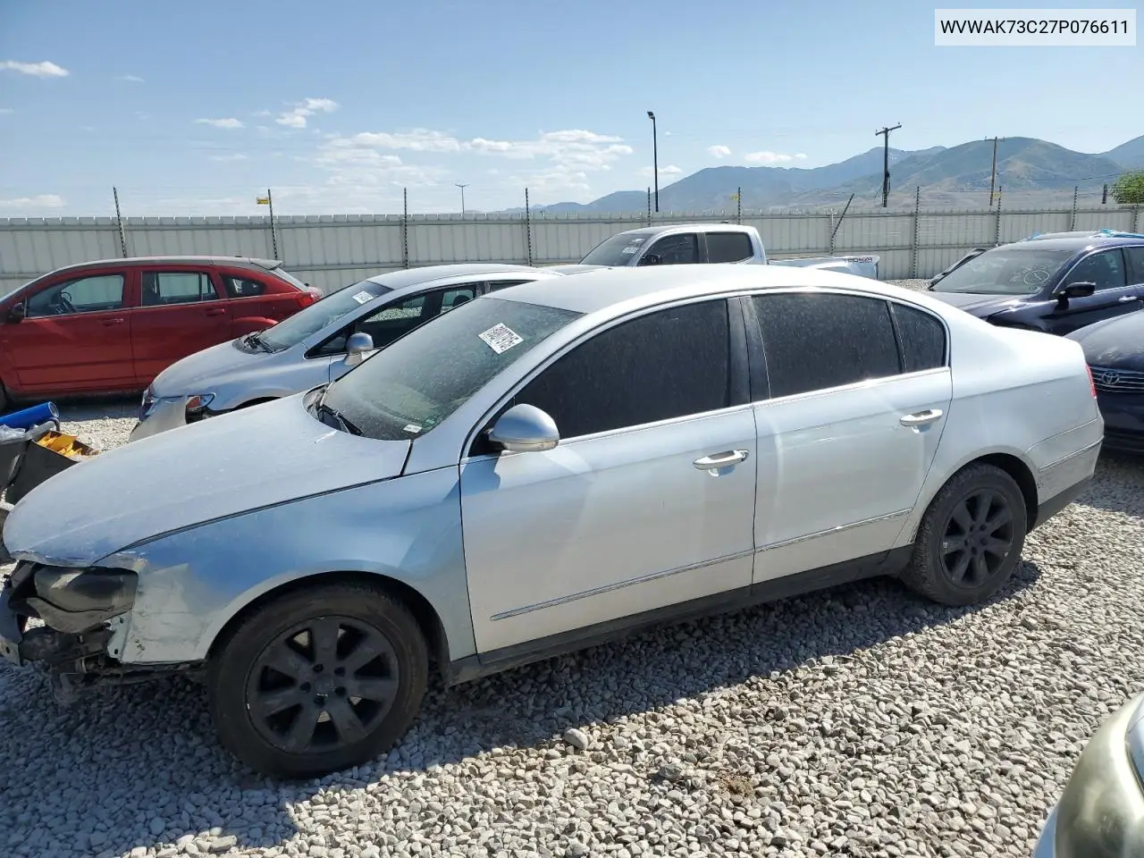 2007 Volkswagen Passat 2.0T VIN: WVWAK73C27P076611 Lot: 59807915
