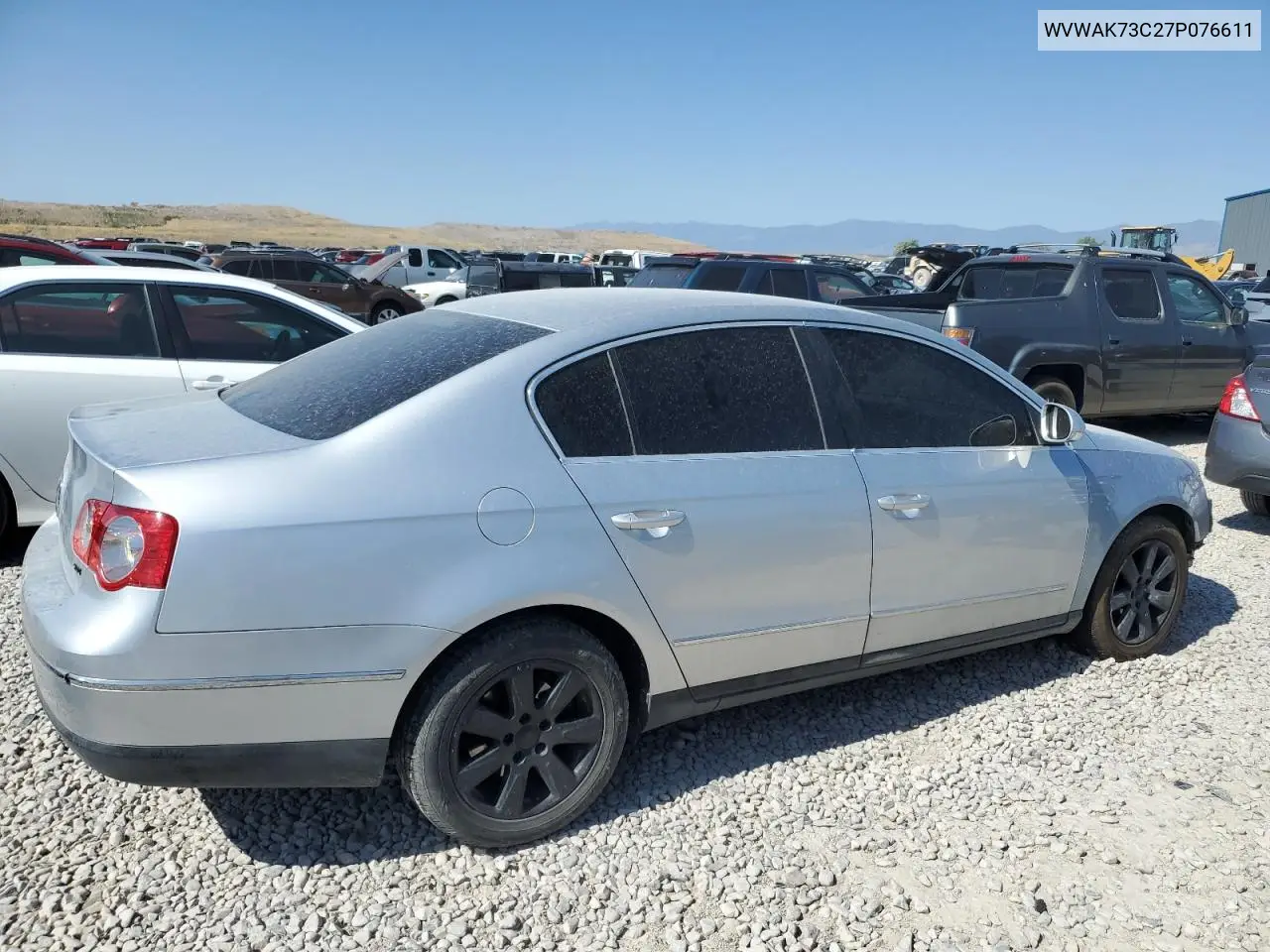 2007 Volkswagen Passat 2.0T VIN: WVWAK73C27P076611 Lot: 59807915