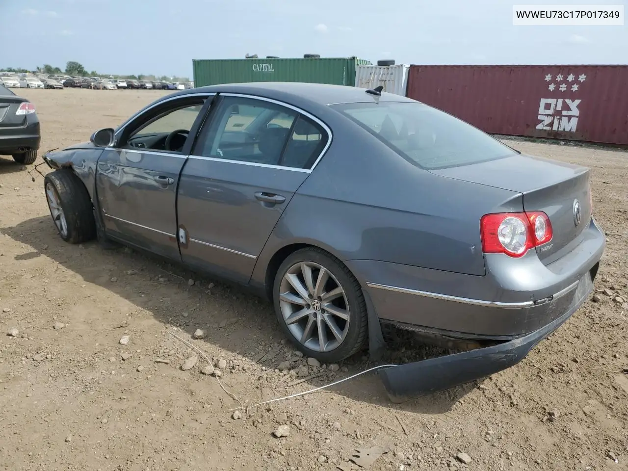 2007 Volkswagen Passat 3.6L Luxury VIN: WVWEU73C17P017349 Lot: 60969085