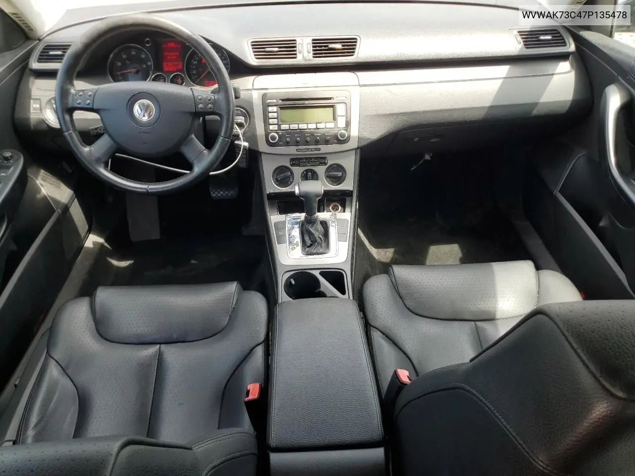 2007 Volkswagen Passat 2.0T VIN: WVWAK73C47P135478 Lot: 62383985