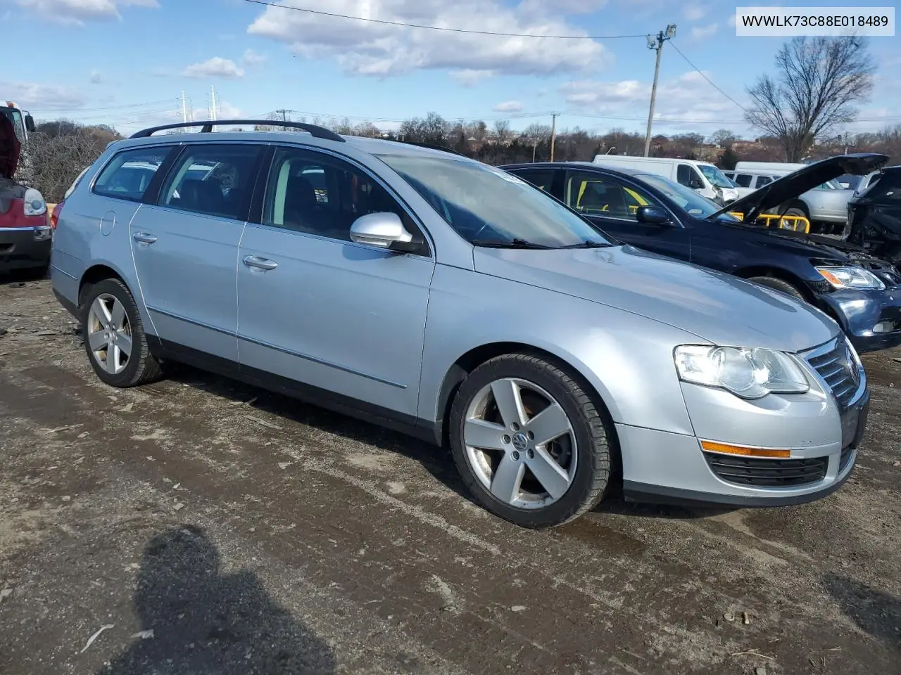 2008 Volkswagen Passat Wagon Komfort VIN: WVWLK73C88E018489 Lot: 44925705