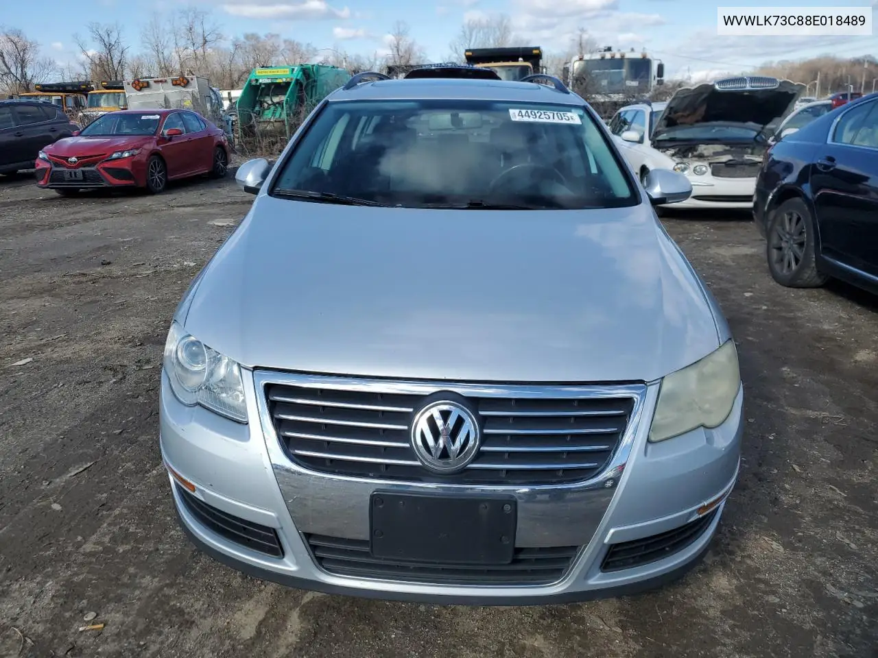 2008 Volkswagen Passat Wagon Komfort VIN: WVWLK73C88E018489 Lot: 44925705