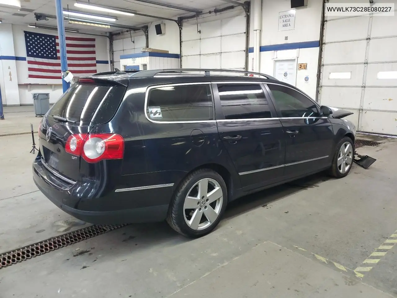 2008 Volkswagen Passat Wagon Komfort VIN: WVWLK73C28E080227 Lot: 46614995
