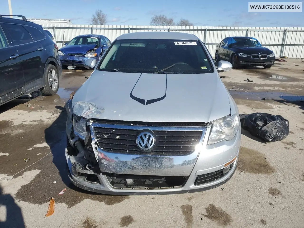 2008 Volkswagen Passat Turbo VIN: WVWJK73C98E108516 Lot: 47948525