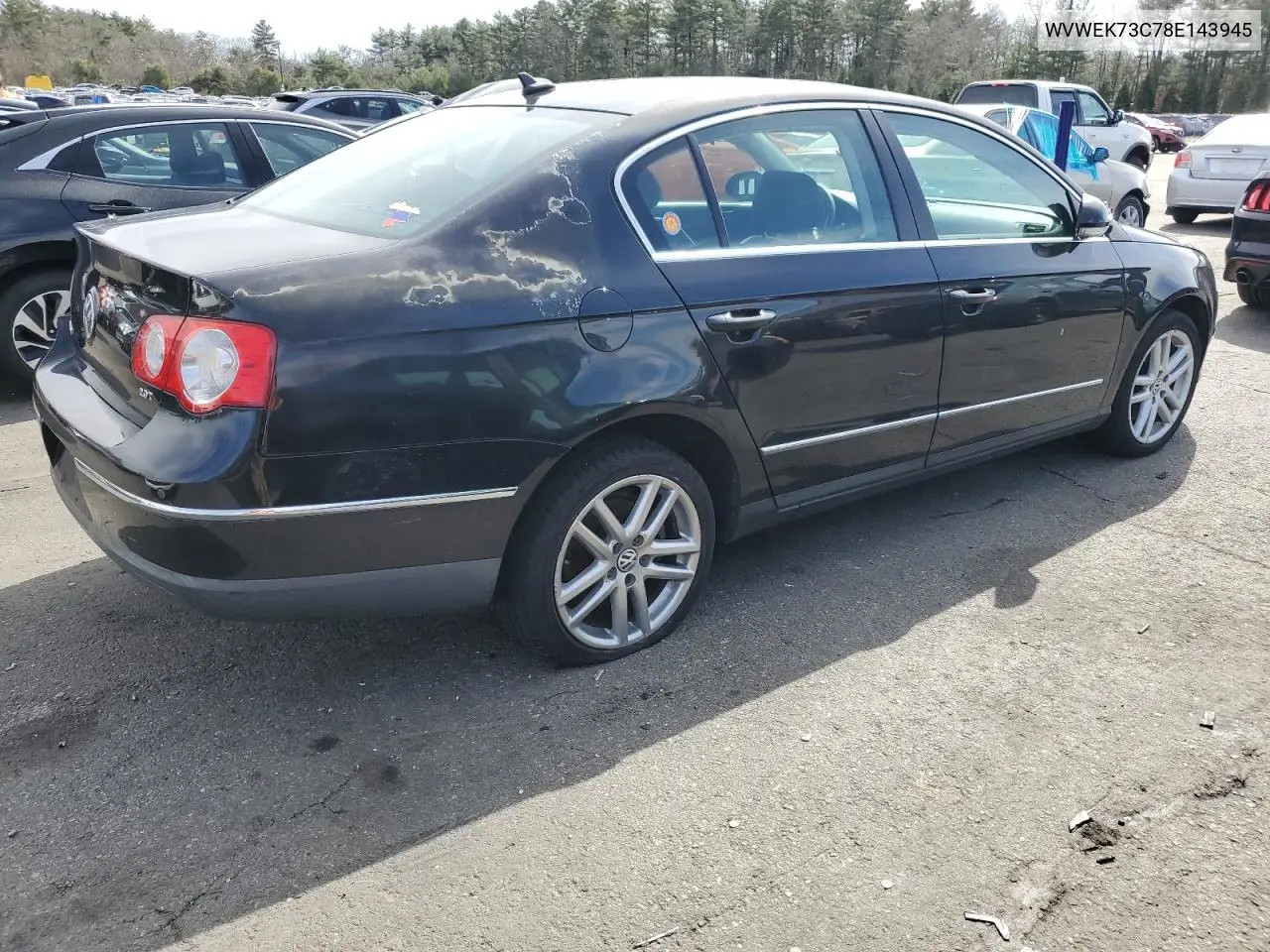 2008 Volkswagen Passat Lux VIN: WVWEK73C78E143945 Lot: 47987455
