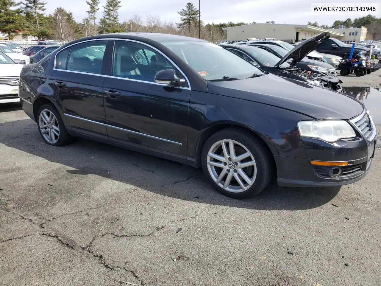 2008 Volkswagen Passat Lux VIN: WVWEK73C78E143945 Lot: 47987455