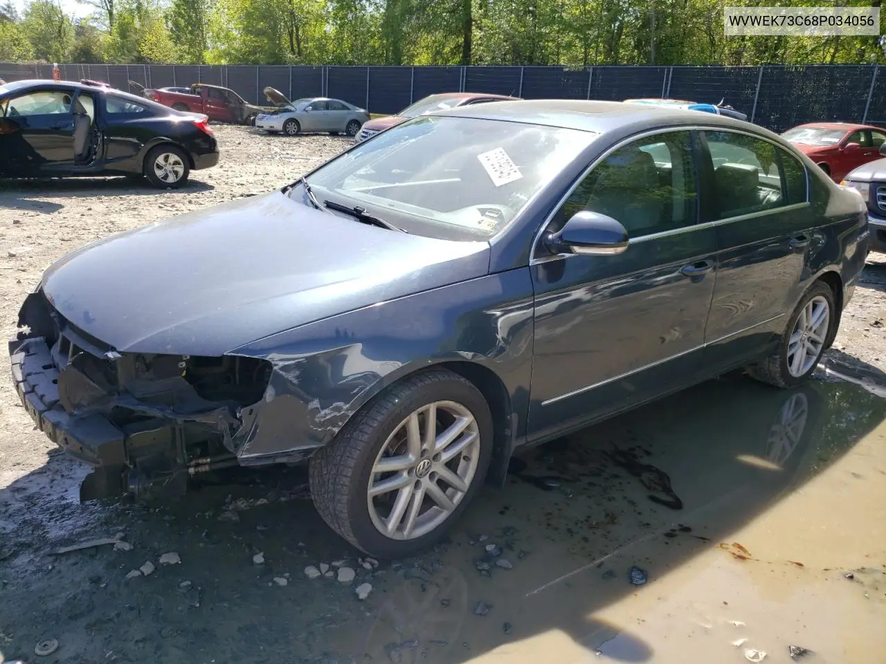 2008 Volkswagen Passat Lux VIN: WVWEK73C68P034056 Lot: 53129045