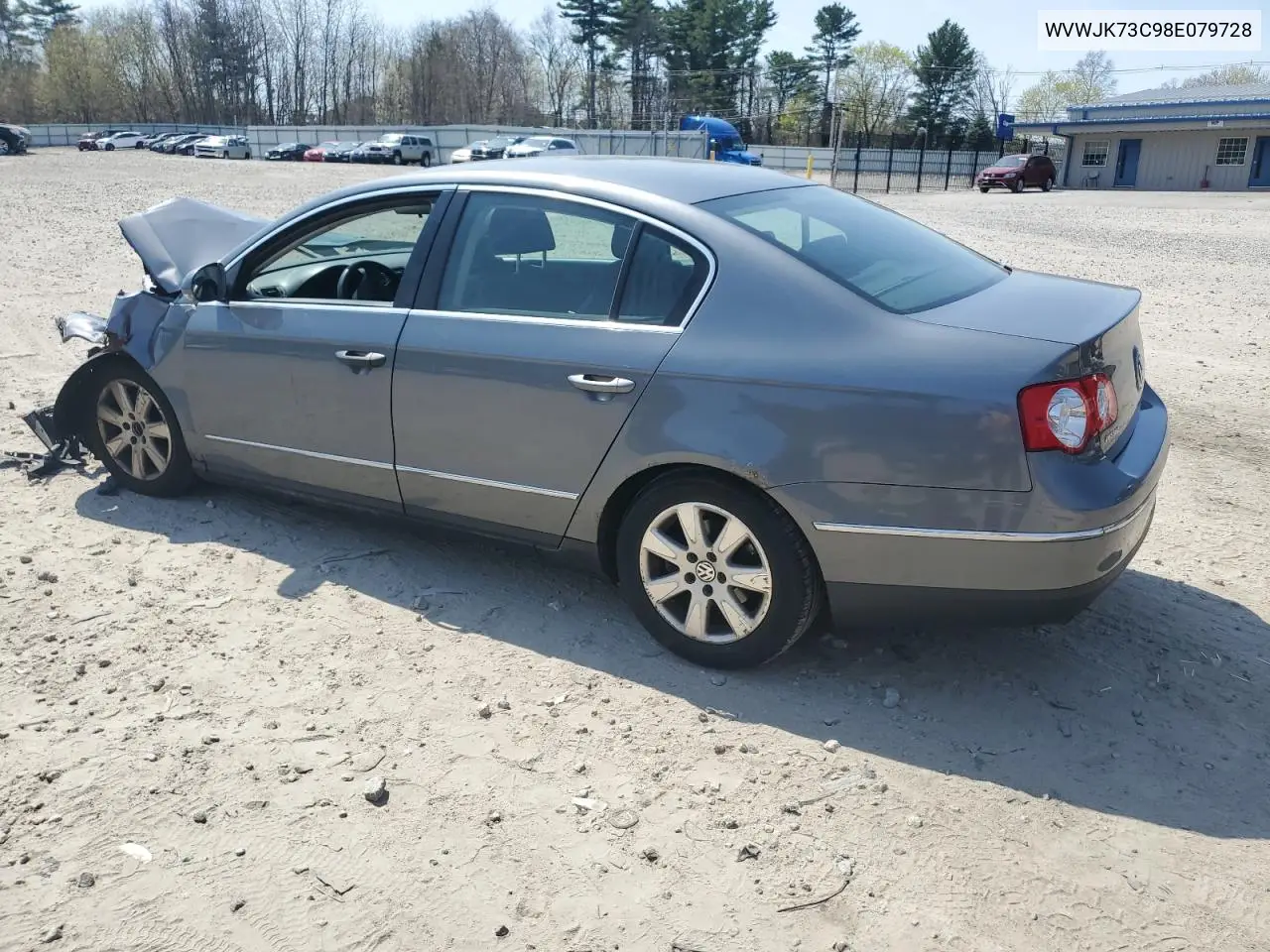 2008 Volkswagen Passat Turbo VIN: WVWJK73C98E079728 Lot: 53449415
