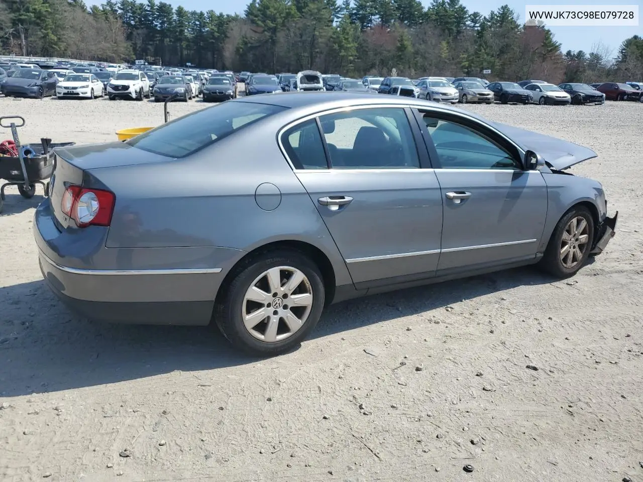 2008 Volkswagen Passat Turbo VIN: WVWJK73C98E079728 Lot: 53449415