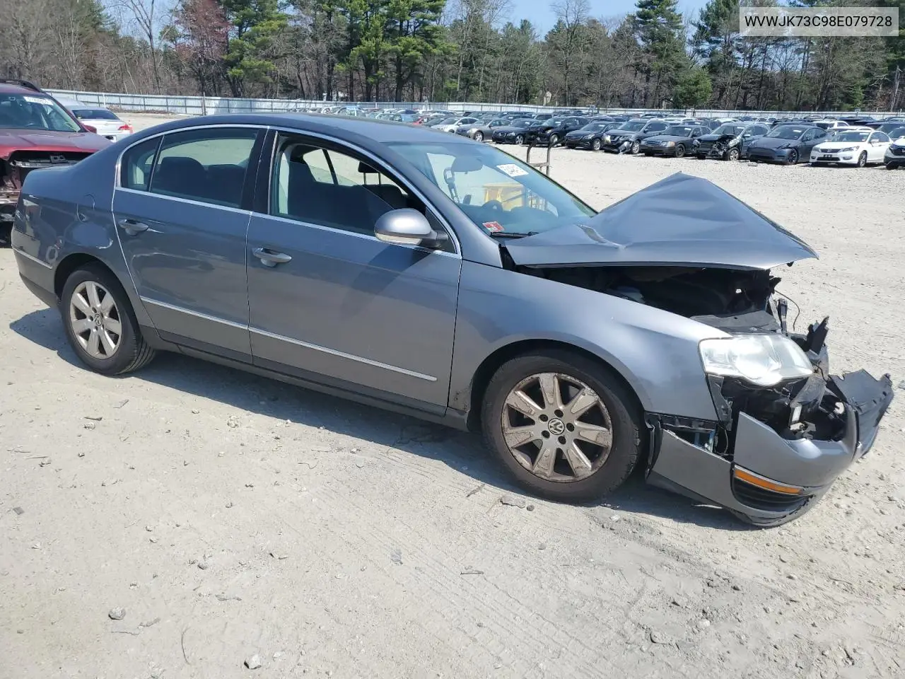 2008 Volkswagen Passat Turbo VIN: WVWJK73C98E079728 Lot: 53449415