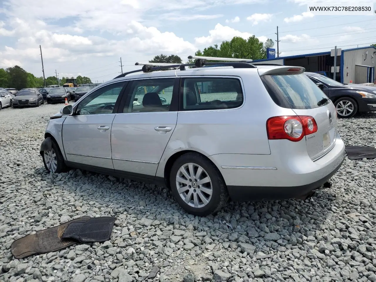 2008 Volkswagen Passat Wagon Turbo VIN: WVWXK73C78E208530 Lot: 54888385