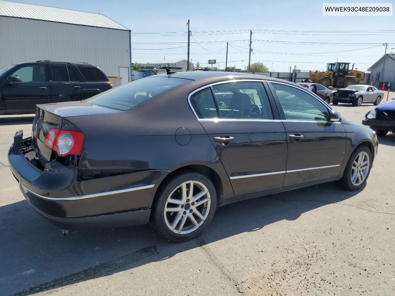 2008 Volkswagen Passat Lux VIN: WVWEK93C48E209038 Lot: 55167245