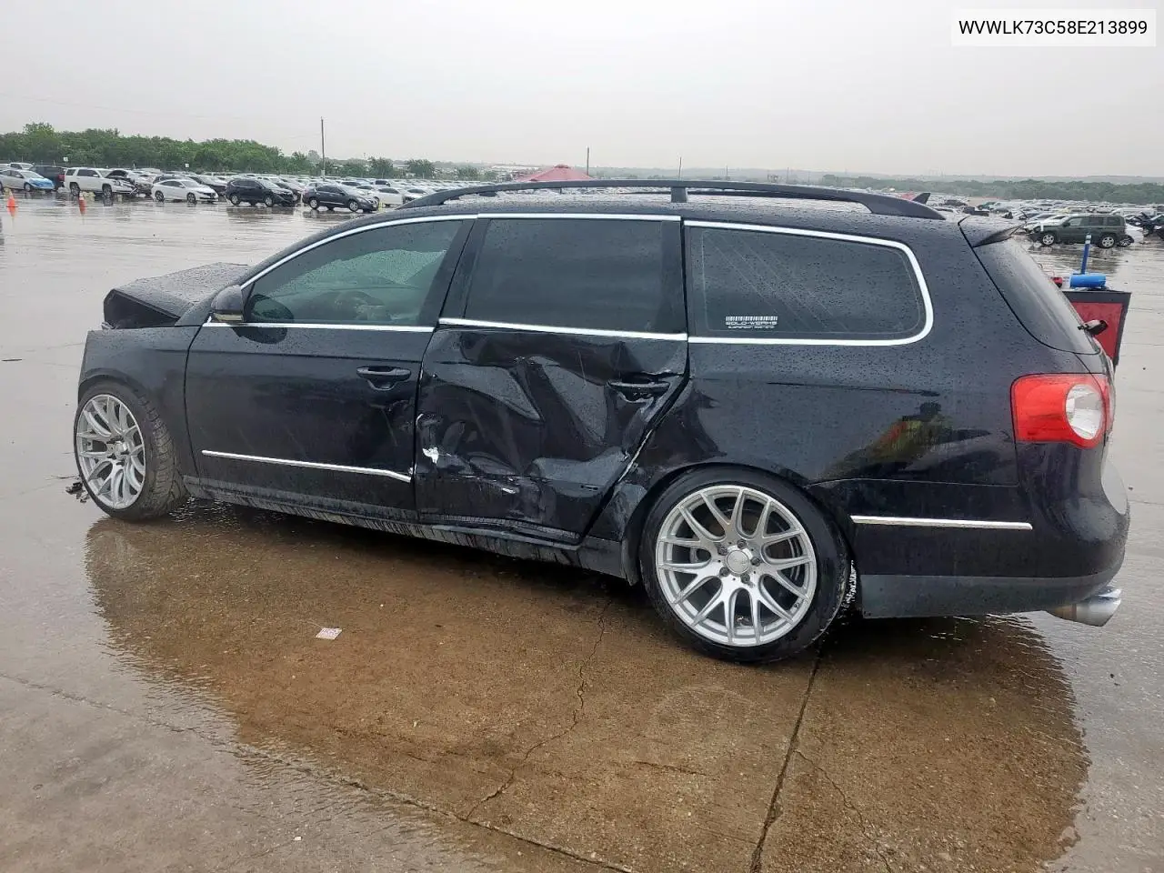 2008 Volkswagen Passat Wagon Komfort VIN: WVWLK73C58E213899 Lot: 55810435