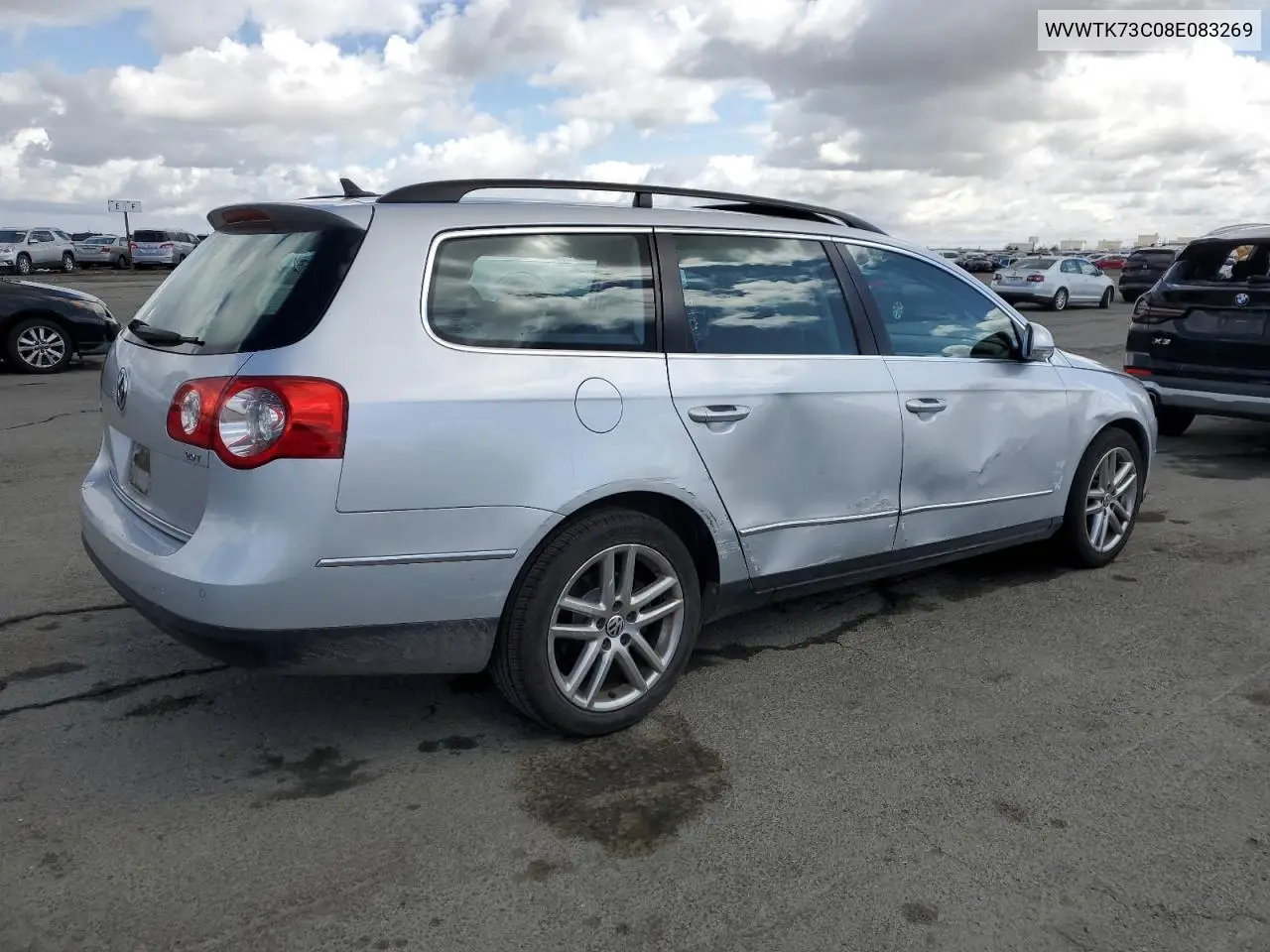 2008 Volkswagen Passat Wagon Lux VIN: WVWTK73C08E083269 Lot: 56164295