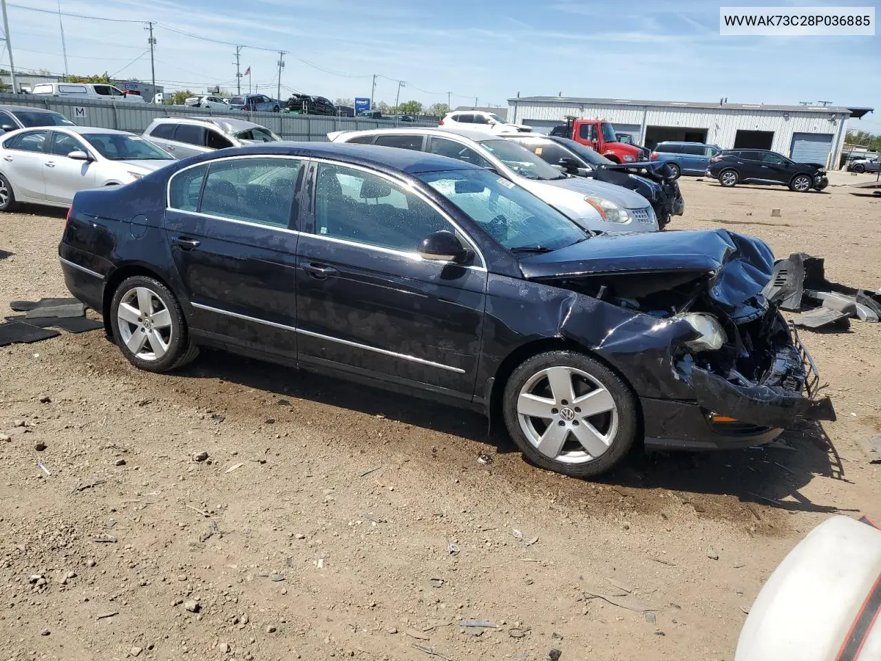 2008 Volkswagen Passat Komfort VIN: WVWAK73C28P036885 Lot: 56338795