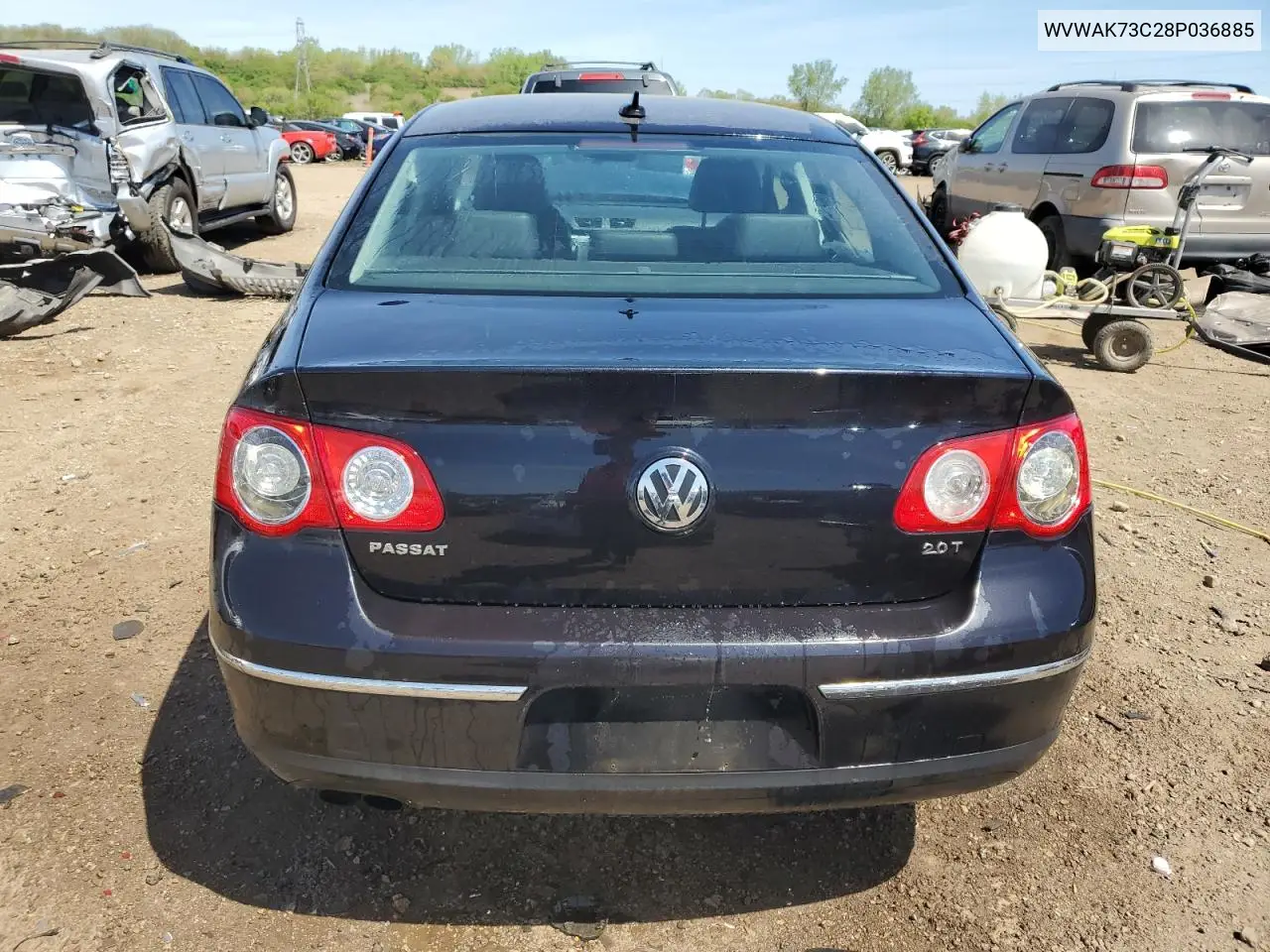 2008 Volkswagen Passat Komfort VIN: WVWAK73C28P036885 Lot: 56338795