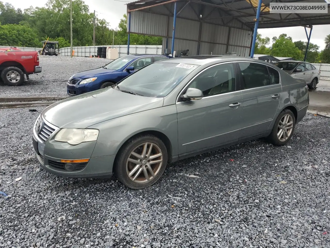 2008 Volkswagen Passat Lux VIN: WVWEK73C08E049955 Lot: 56507335