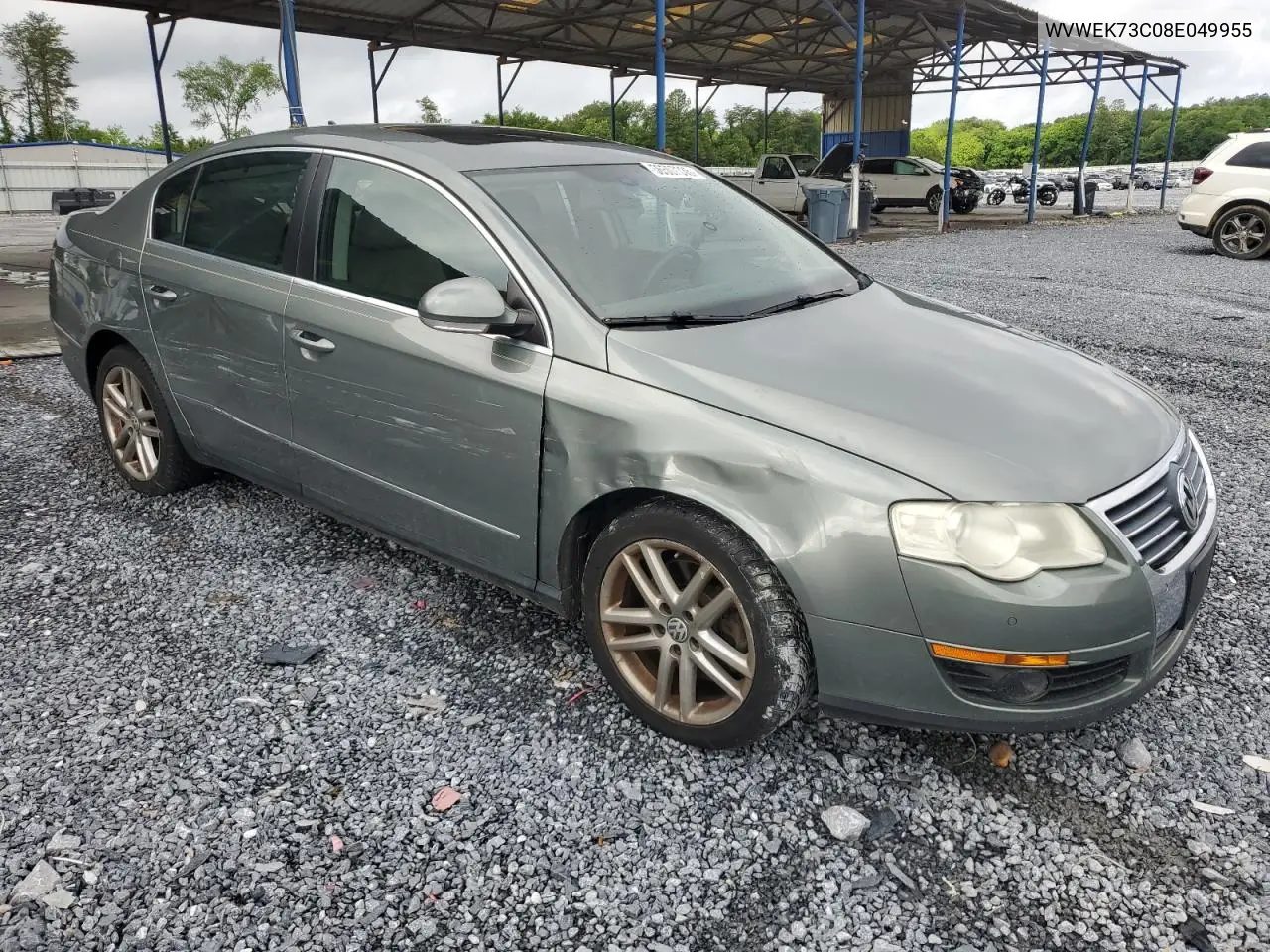 2008 Volkswagen Passat Lux VIN: WVWEK73C08E049955 Lot: 56507335