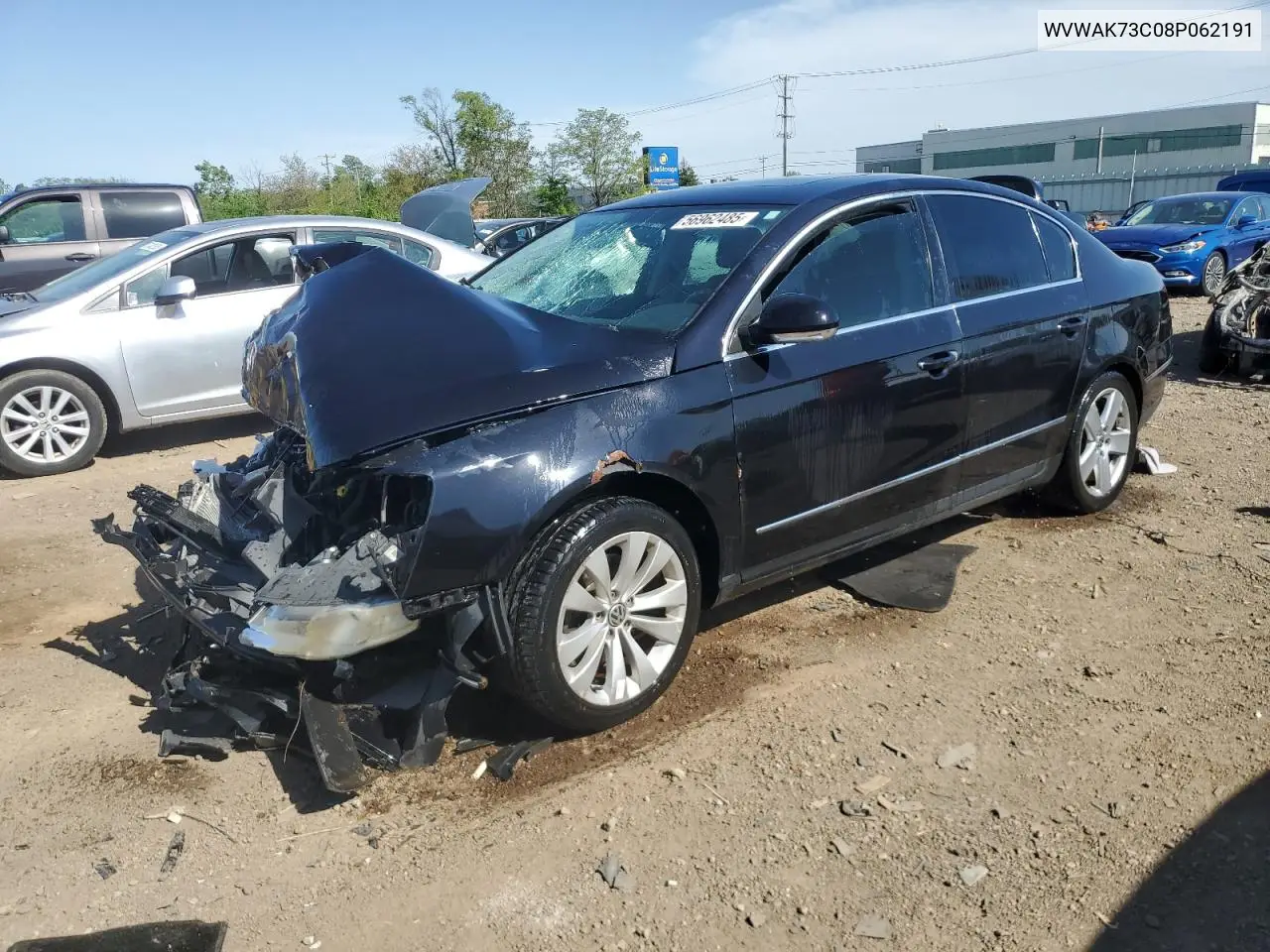 2008 Volkswagen Passat Komfort VIN: WVWAK73C08P062191 Lot: 56962485