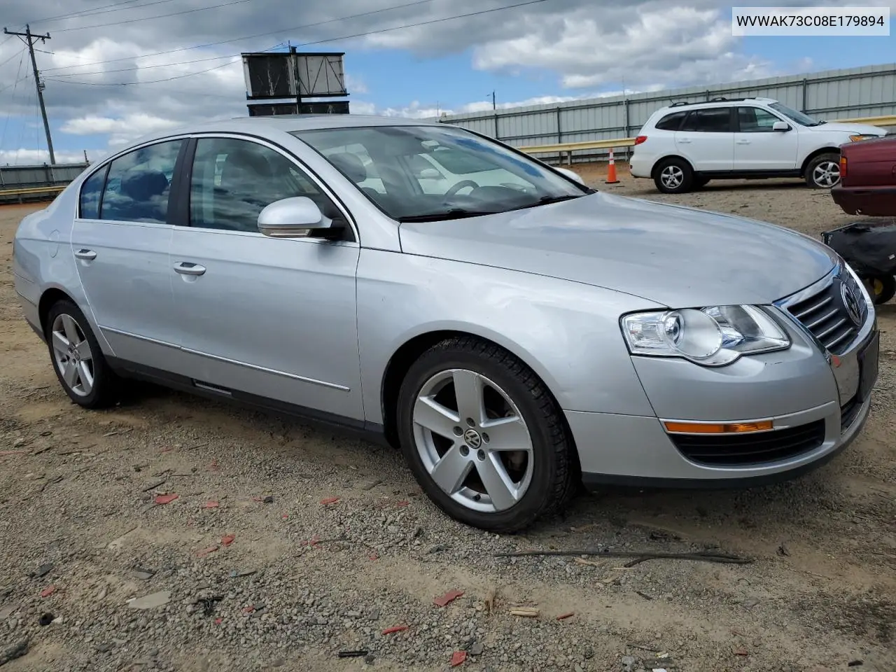 2008 Volkswagen Passat Komfort VIN: WVWAK73C08E179894 Lot: 57685585
