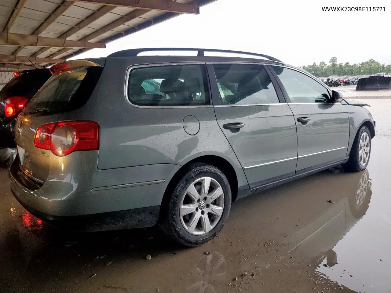 2008 Volkswagen Passat Wagon Turbo VIN: WVWXK73C98E115721 Lot: 60872795