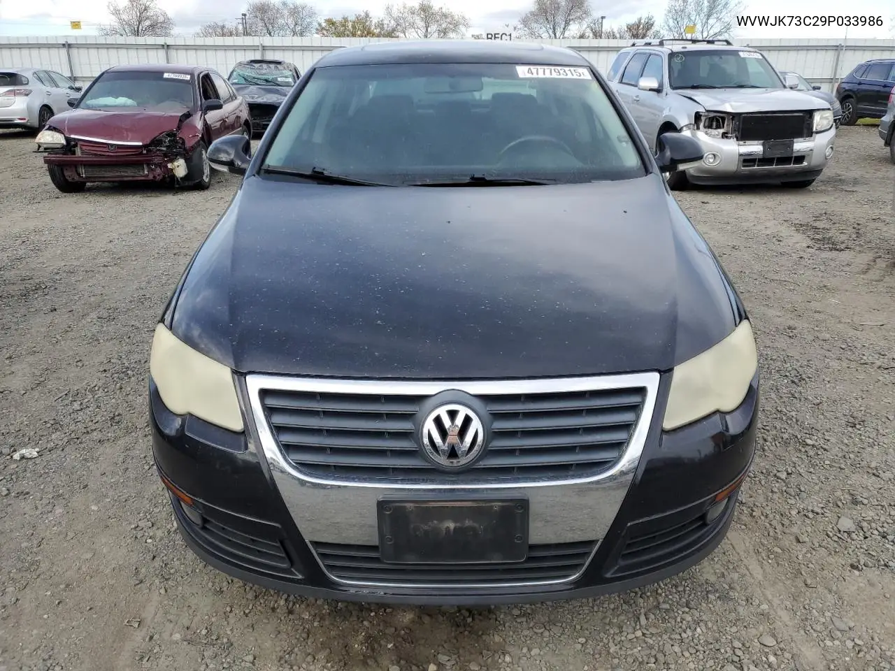 2009 Volkswagen Passat Turbo VIN: WVWJK73C29P033986 Lot: 47779315
