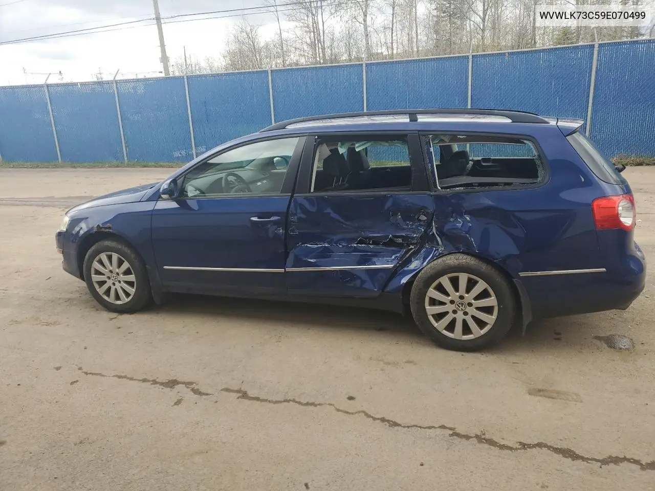 2009 Volkswagen Passat Wagon Komfort VIN: WVWLK73C59E070499 Lot: 56473775