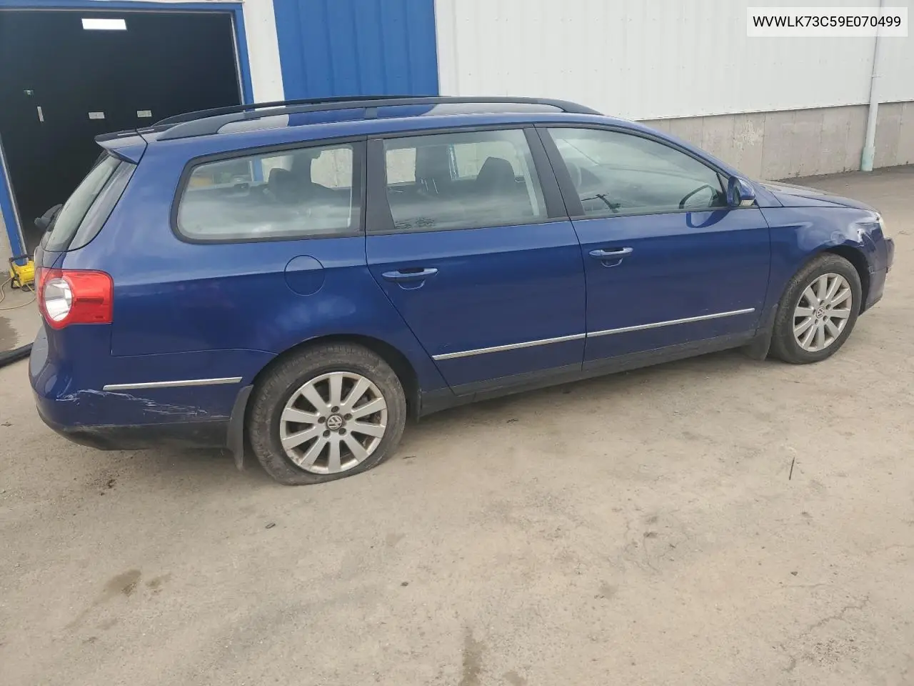 2009 Volkswagen Passat Wagon Komfort VIN: WVWLK73C59E070499 Lot: 56473775