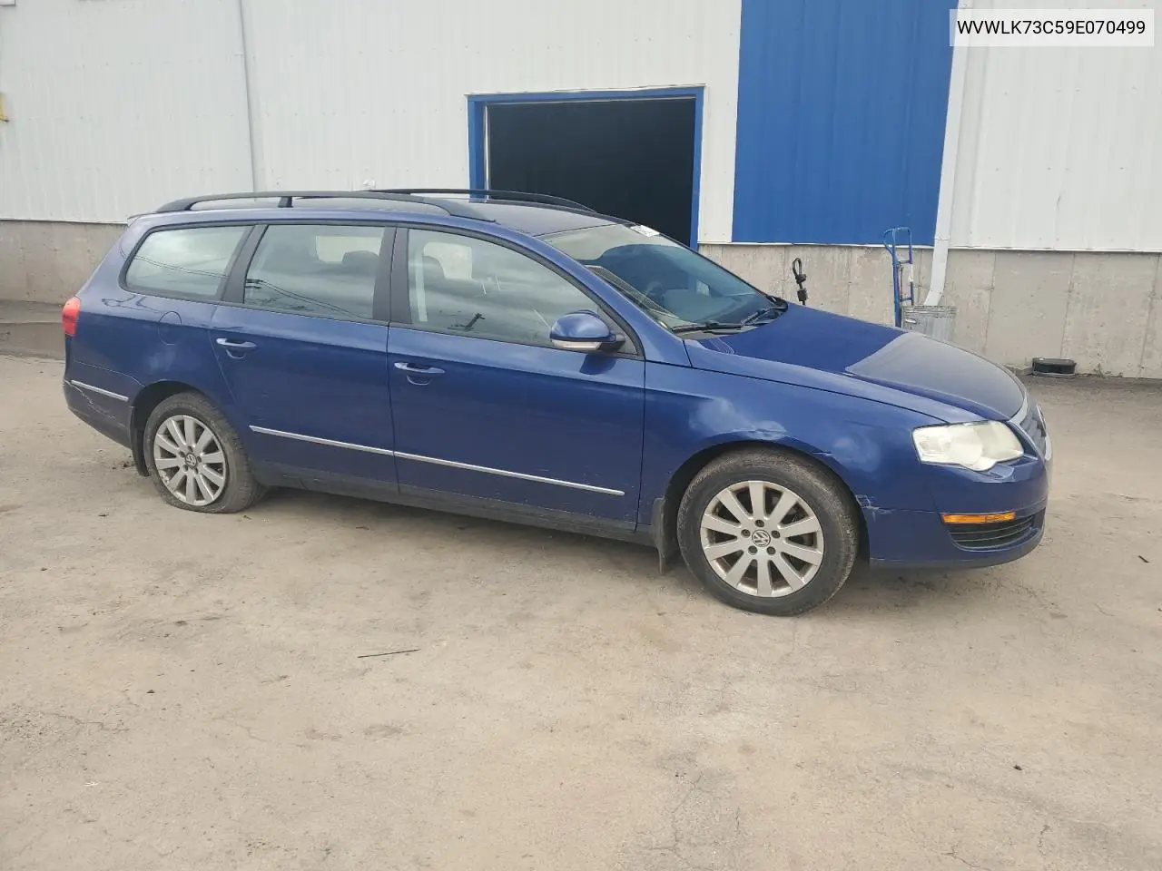 2009 Volkswagen Passat Wagon Komfort VIN: WVWLK73C59E070499 Lot: 56473775