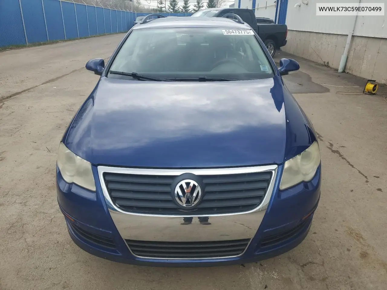 2009 Volkswagen Passat Wagon Komfort VIN: WVWLK73C59E070499 Lot: 56473775