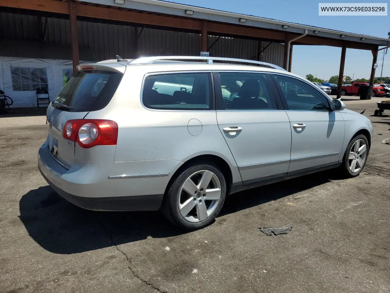 2009 Volkswagen Passat Wagon Turbo VIN: WVWXK73C59E035298 Lot: 60121675