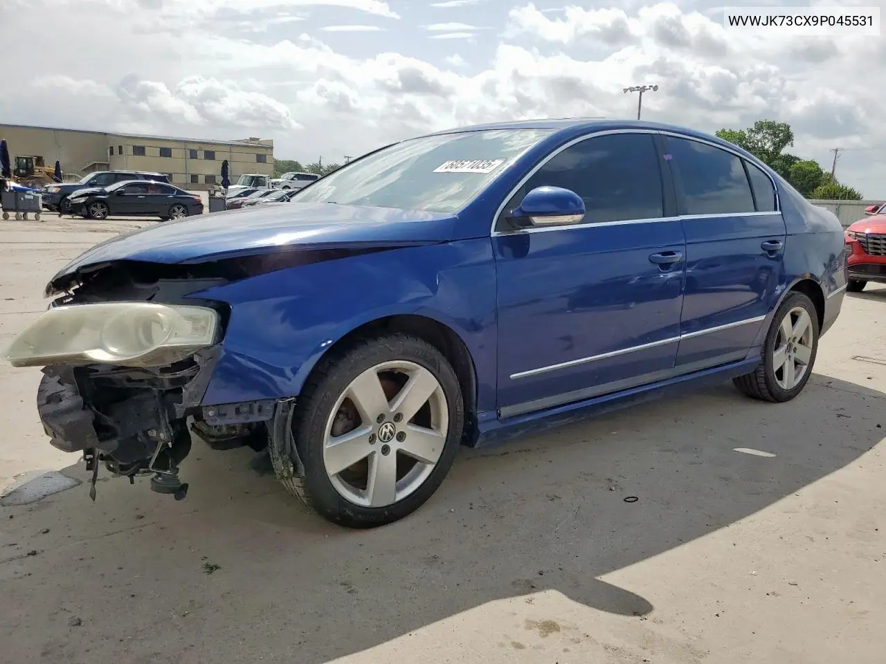 2009 Volkswagen Passat Turbo VIN: WVWJK73CX9P045531 Lot: 60571035